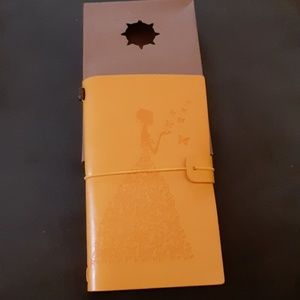 BRAND NEW leather journal/organizer